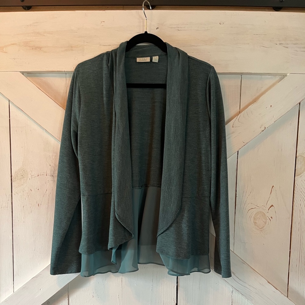 3/$15 LOGO Draped Blazer/Cardigan